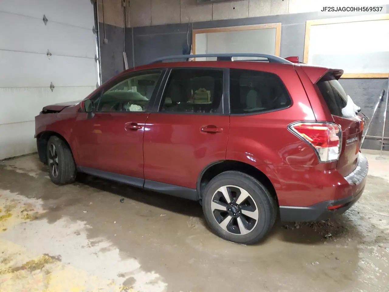 2017 Subaru Forester 2.5I Premium VIN: JF2SJAGC0HH569537 Lot: 45870925
