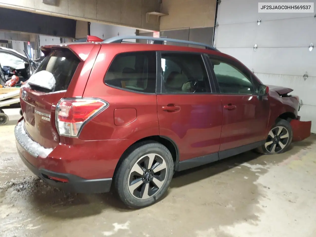 2017 Subaru Forester 2.5I Premium VIN: JF2SJAGC0HH569537 Lot: 45870925