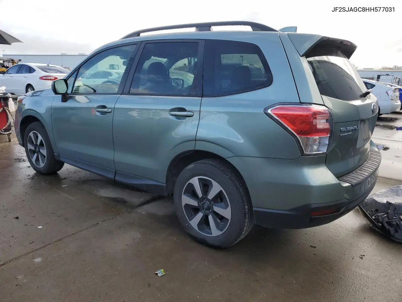 2017 Subaru Forester 2.5I Premium VIN: JF2SJAGC8HH577031 Lot: 48895585
