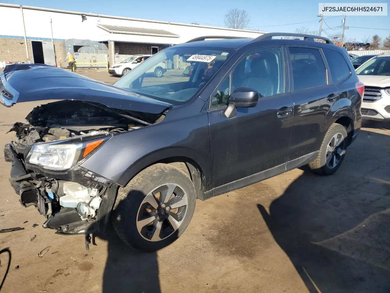 2017 Subaru Forester 2.5I Premium VIN: JF2SJAEC6HH524671 Lot: 49944975