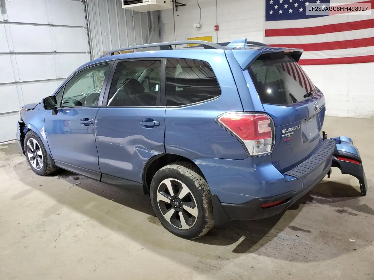 2017 Subaru Forester 2.5I Premium VIN: JF2SJAGC8HH498927 Lot: 50751295