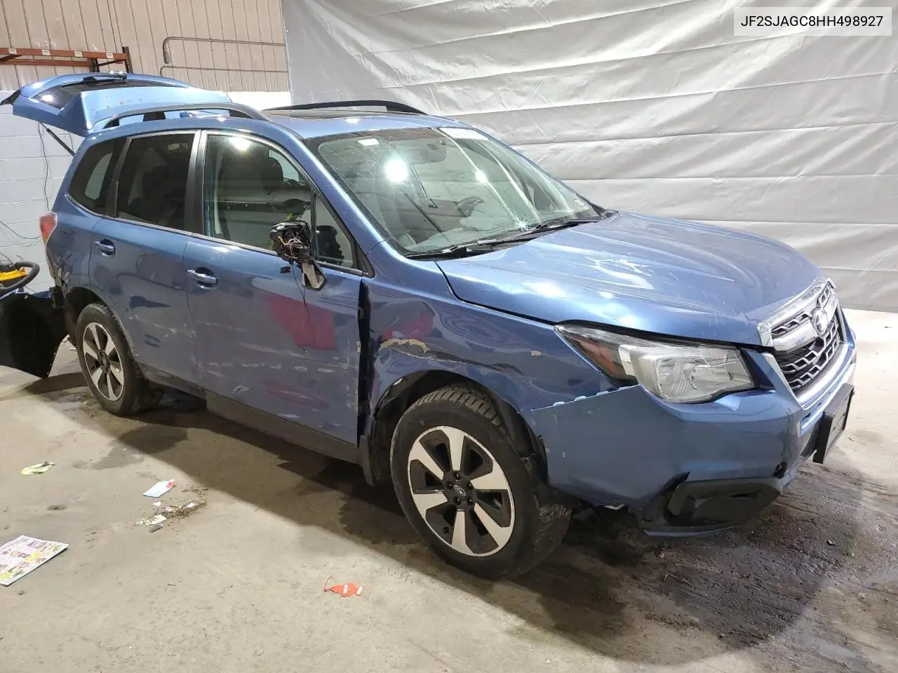 2017 Subaru Forester 2.5I Premium VIN: JF2SJAGC8HH498927 Lot: 50751295