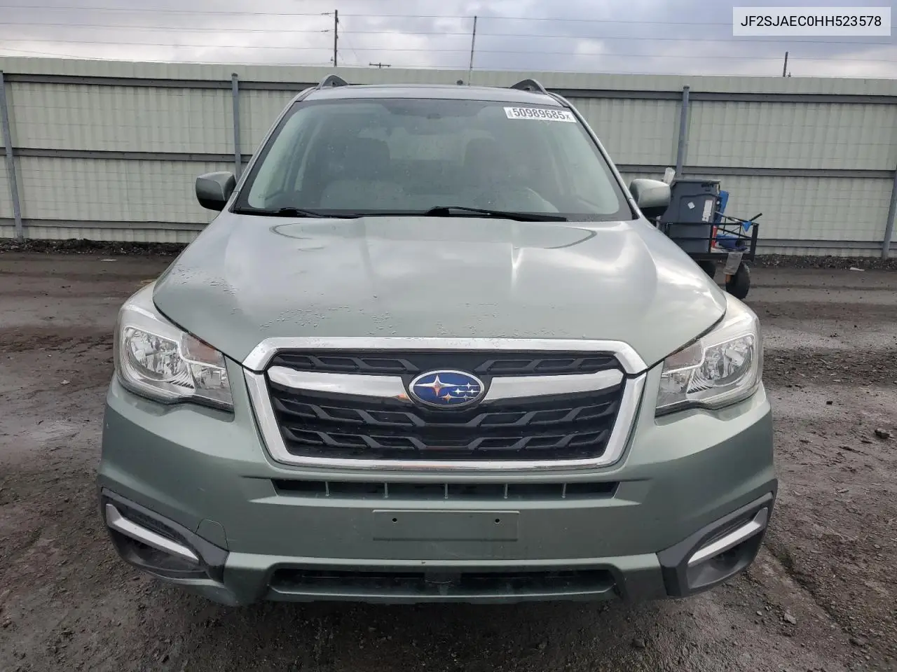 2017 Subaru Forester 2.5I Premium VIN: JF2SJAEC0HH523578 Lot: 50989685