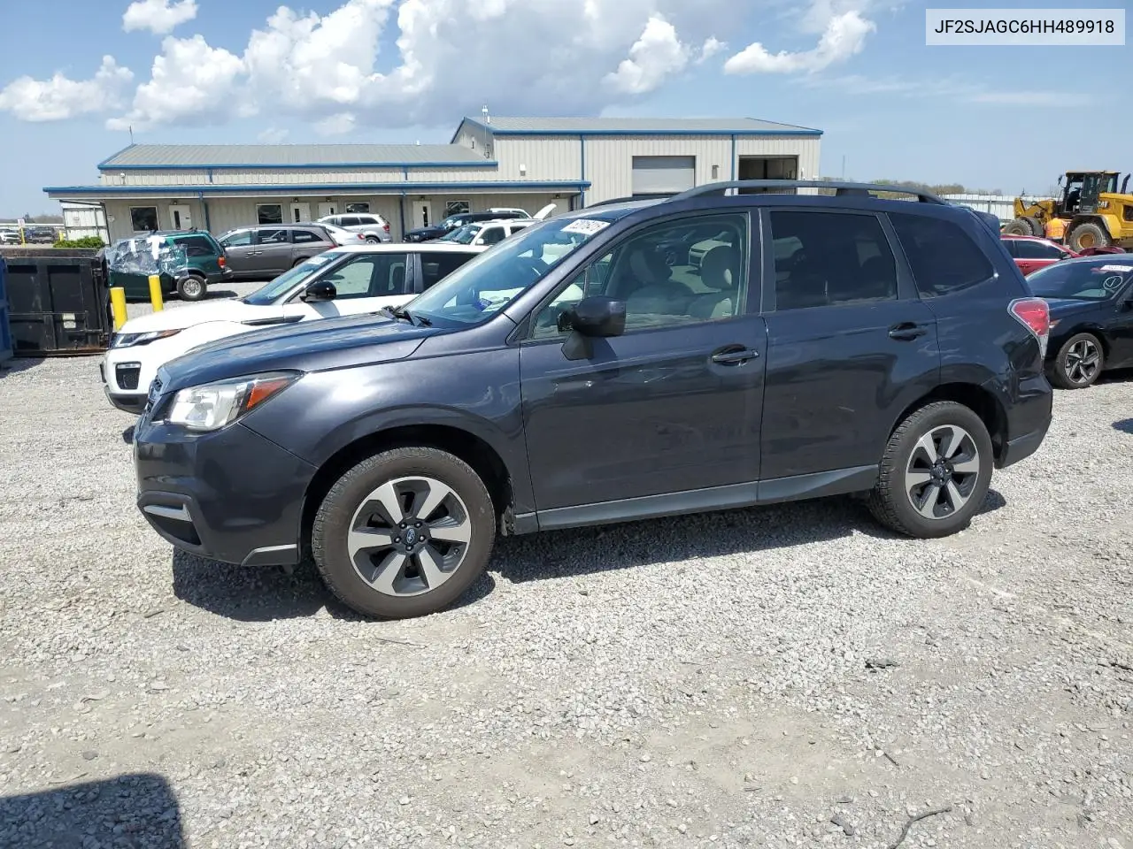2017 Subaru Forester 2.5I Premium VIN: JF2SJAGC6HH489918 Lot: 52016415