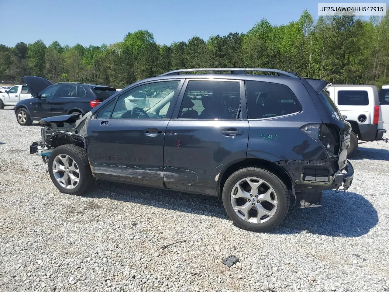 2017 Subaru Forester 2.5I Touring VIN: JF2SJAWC4HH547915 Lot: 52244945