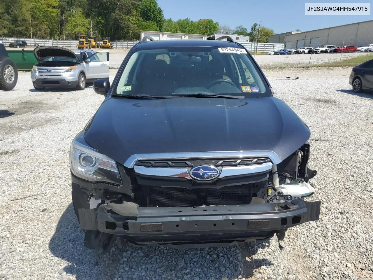 2017 Subaru Forester 2.5I Touring VIN: JF2SJAWC4HH547915 Lot: 52244945