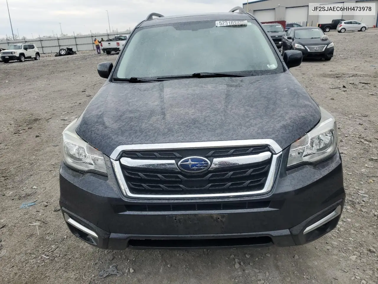 2017 Subaru Forester 2.5I Premium VIN: JF2SJAEC6HH473978 Lot: 52310215