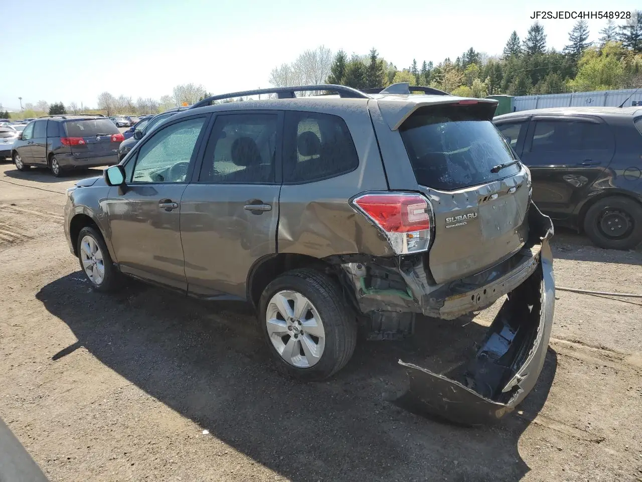 2017 Subaru Forester 2.5I Premium VIN: JF2SJEDC4HH548928 Lot: 55509435