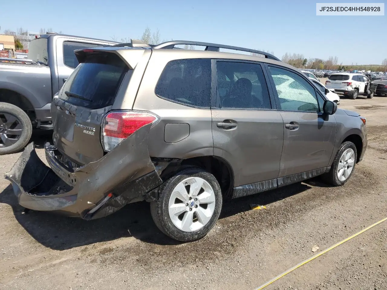 2017 Subaru Forester 2.5I Premium VIN: JF2SJEDC4HH548928 Lot: 55509435