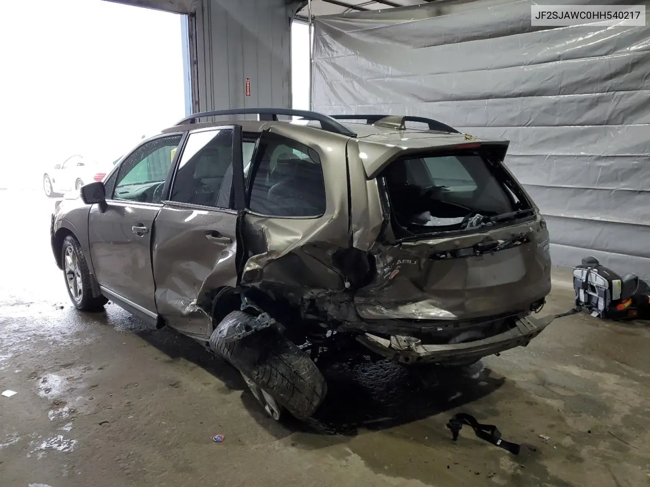 2017 Subaru Forester 2.5I Touring VIN: JF2SJAWC0HH540217 Lot: 55549155