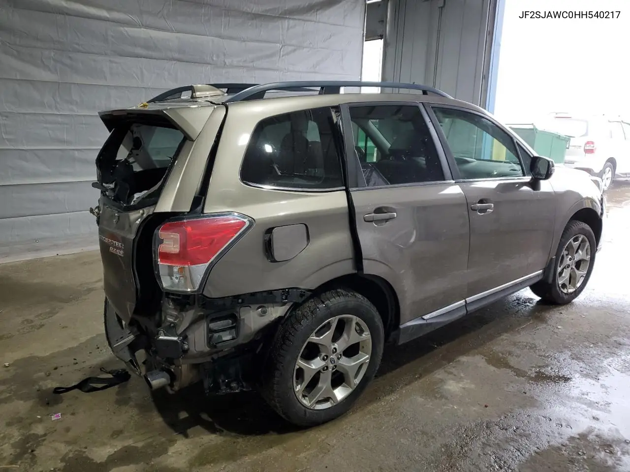 2017 Subaru Forester 2.5I Touring VIN: JF2SJAWC0HH540217 Lot: 55549155