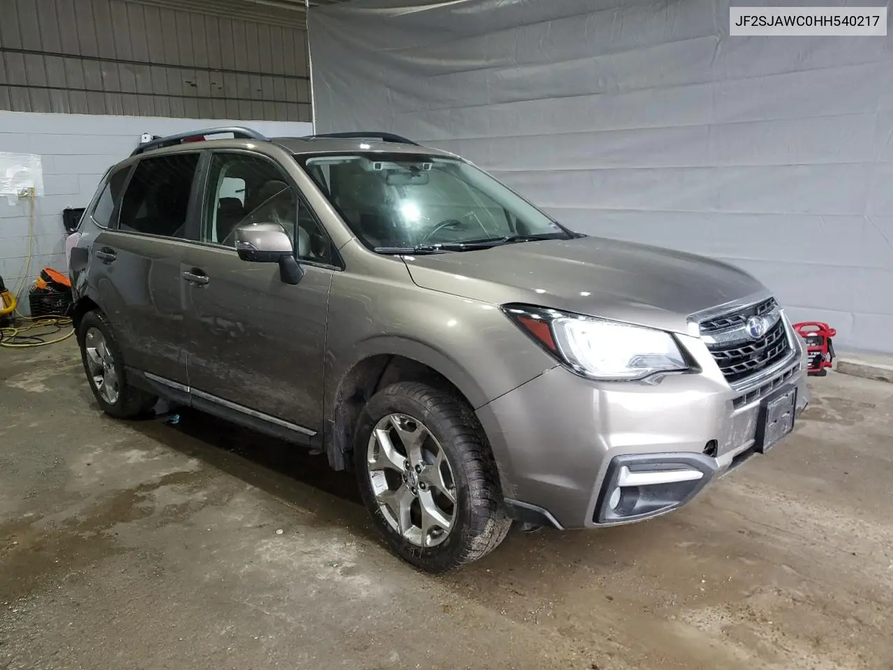 2017 Subaru Forester 2.5I Touring VIN: JF2SJAWC0HH540217 Lot: 55549155