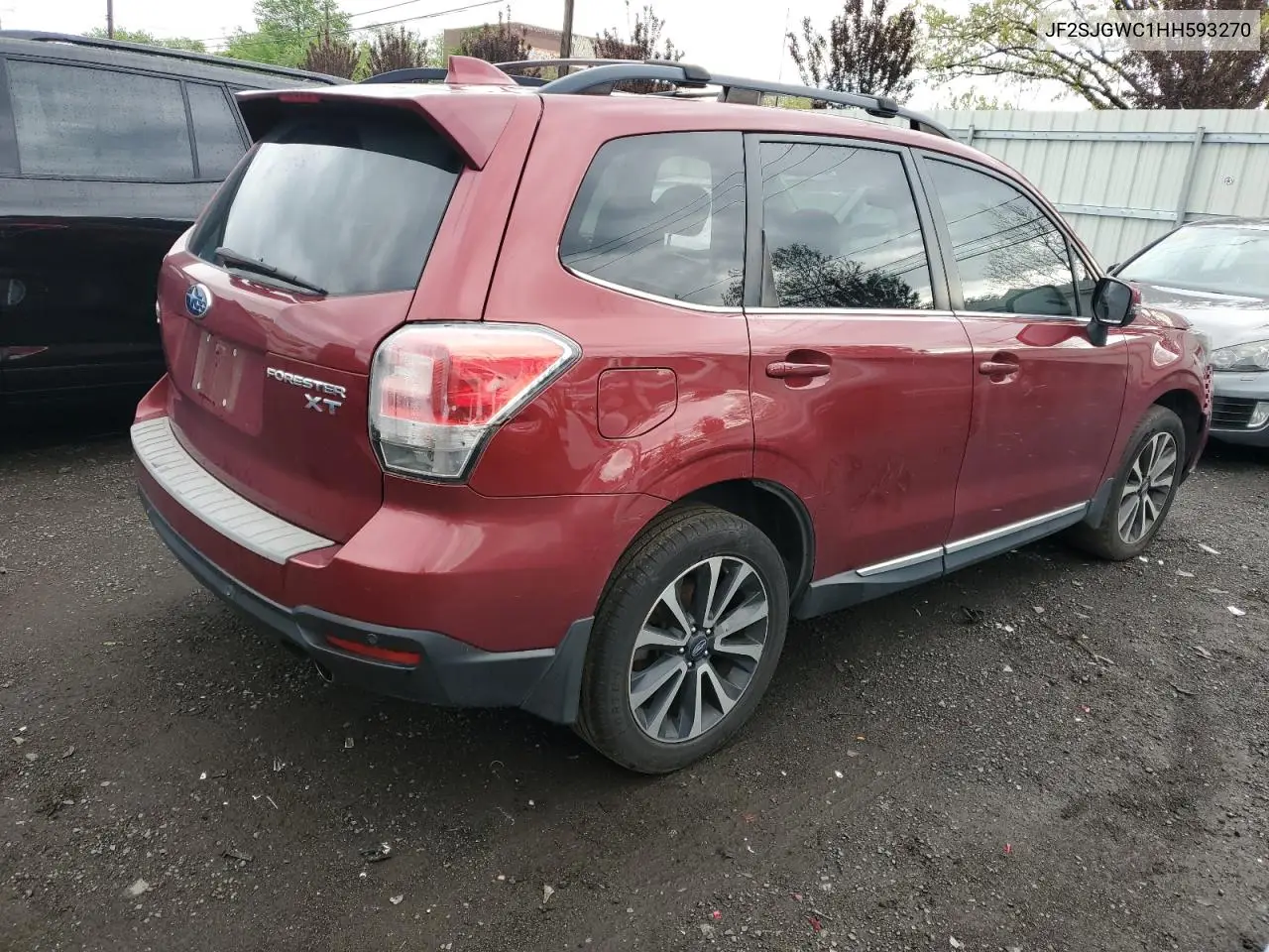 2017 Subaru Forester 2.0Xt Touring VIN: JF2SJGWC1HH593270 Lot: 55989735
