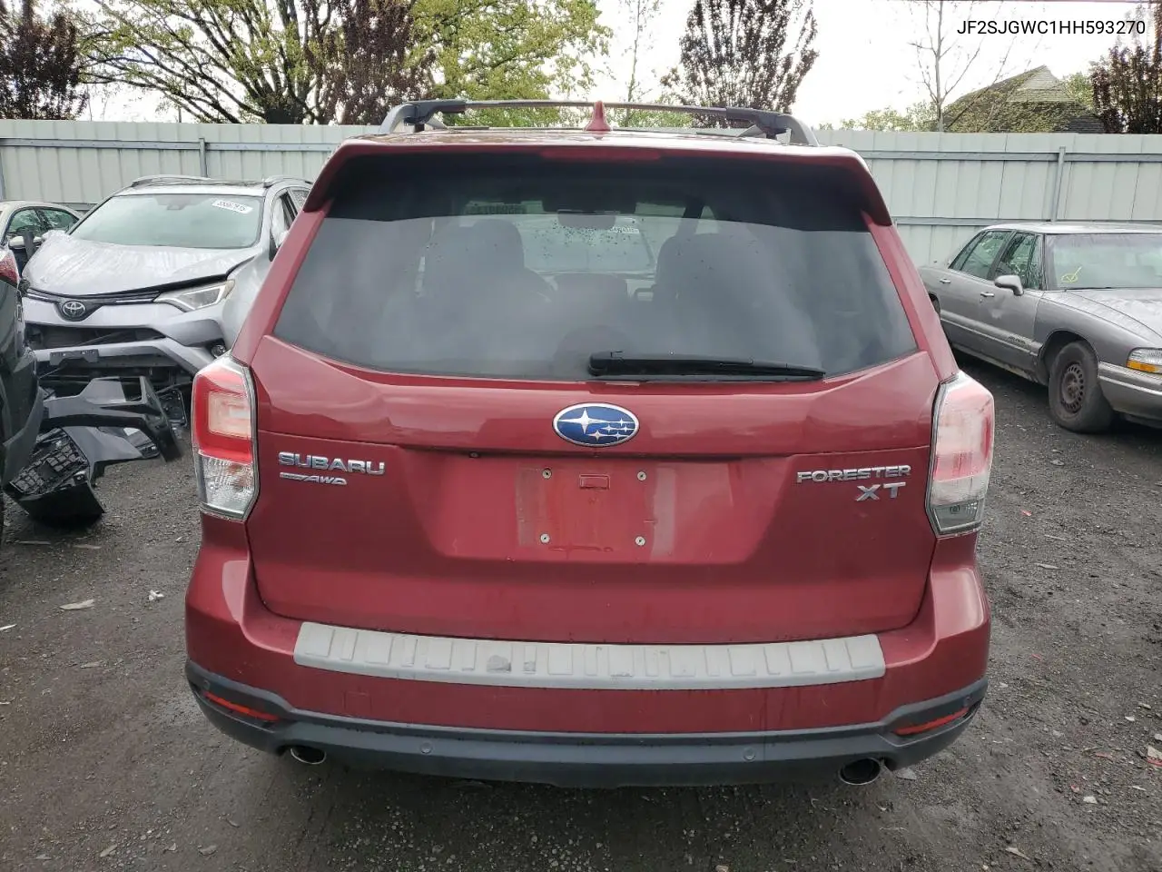 2017 Subaru Forester 2.0Xt Touring VIN: JF2SJGWC1HH593270 Lot: 55989735
