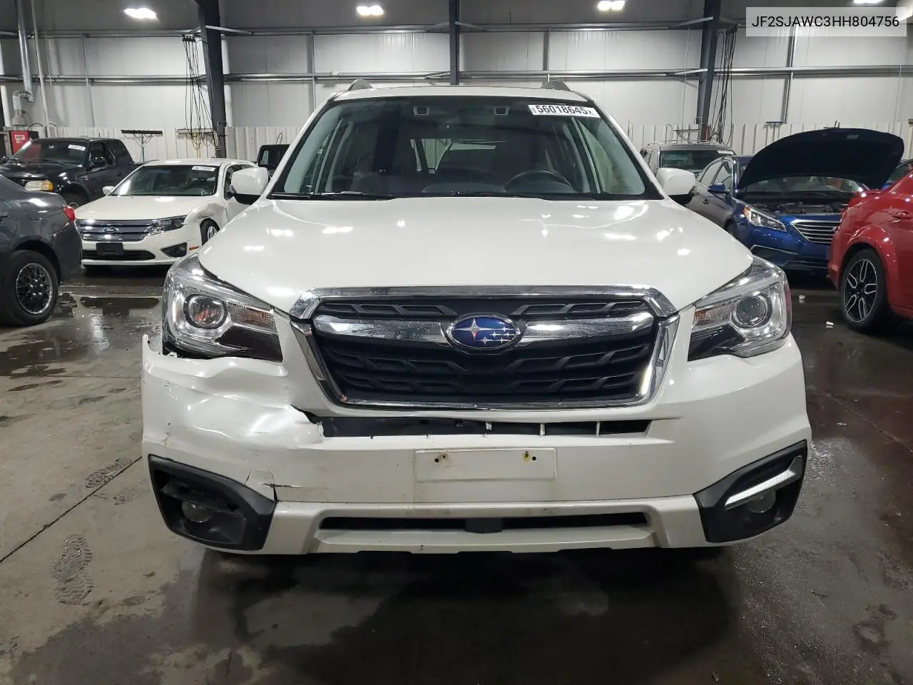 2017 Subaru Forester 2.5I Touring VIN: JF2SJAWC3HH804756 Lot: 56018645