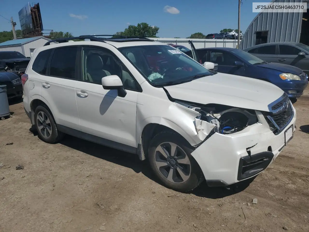 2017 Subaru Forester 2.5I Premium VIN: JF2SJAEC5HG463710 Lot: 56313465