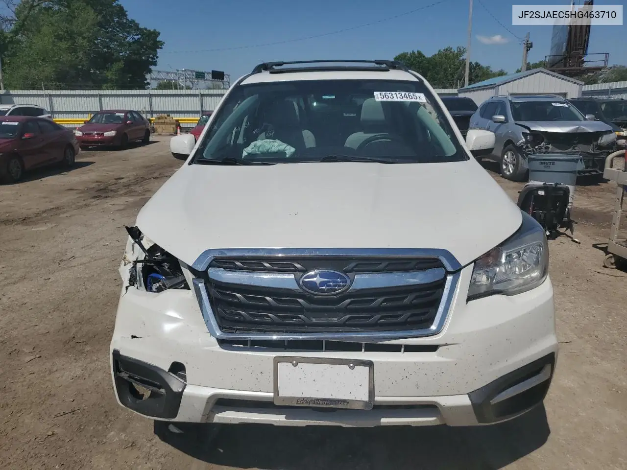 2017 Subaru Forester 2.5I Premium VIN: JF2SJAEC5HG463710 Lot: 56313465