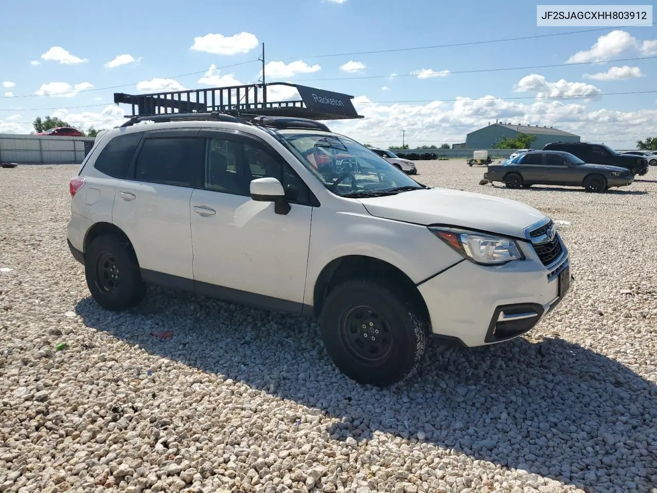 2017 Subaru Forester 2.5I Premium VIN: JF2SJAGCXHH803912 Lot: 56353935