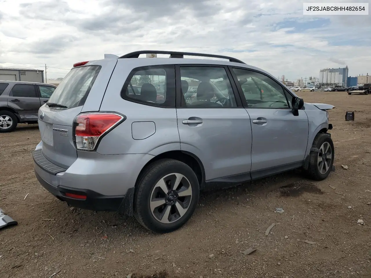 2017 Subaru Forester 2.5I VIN: JF2SJABC8HH482654 Lot: 56379005