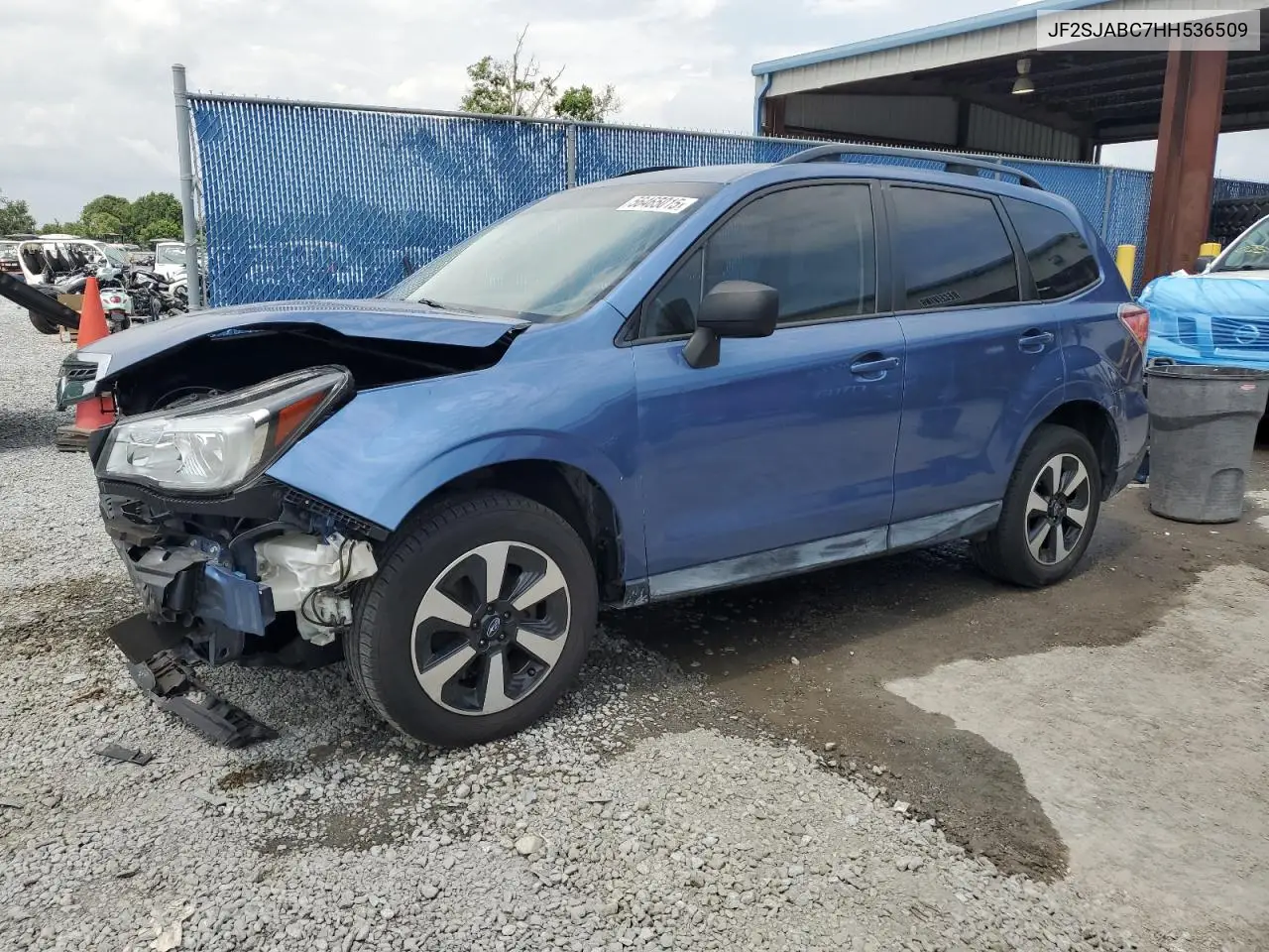 2017 Subaru Forester 2.5I VIN: JF2SJABC7HH536509 Lot: 56465015