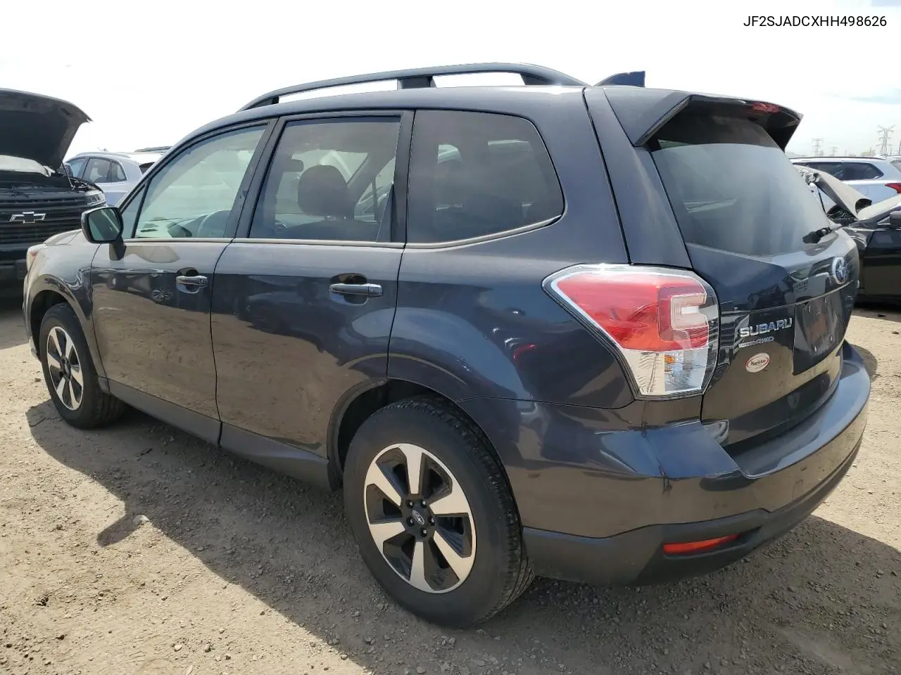 2017 Subaru Forester 2.5I Premium VIN: JF2SJADCXHH498626 Lot: 56551115
