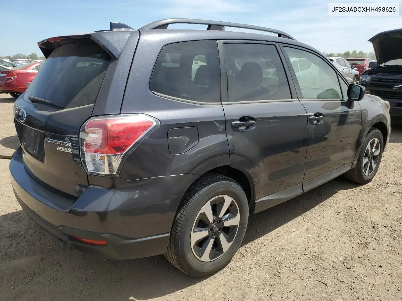 2017 Subaru Forester 2.5I Premium VIN: JF2SJADCXHH498626 Lot: 56551115