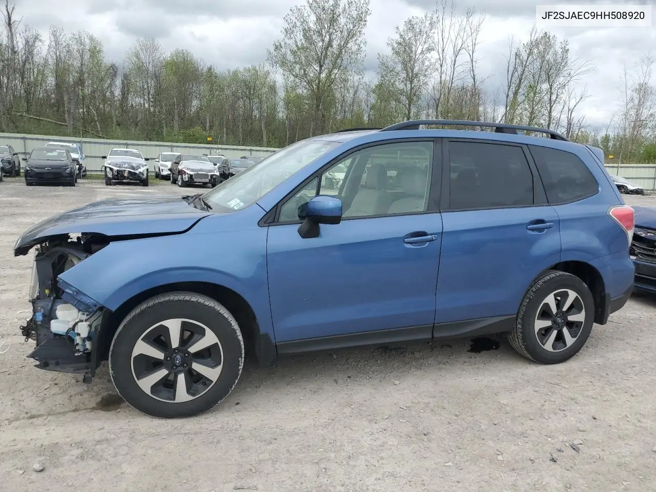 2017 Subaru Forester 2.5I Premium VIN: JF2SJAEC9HH508920 Lot: 56668275
