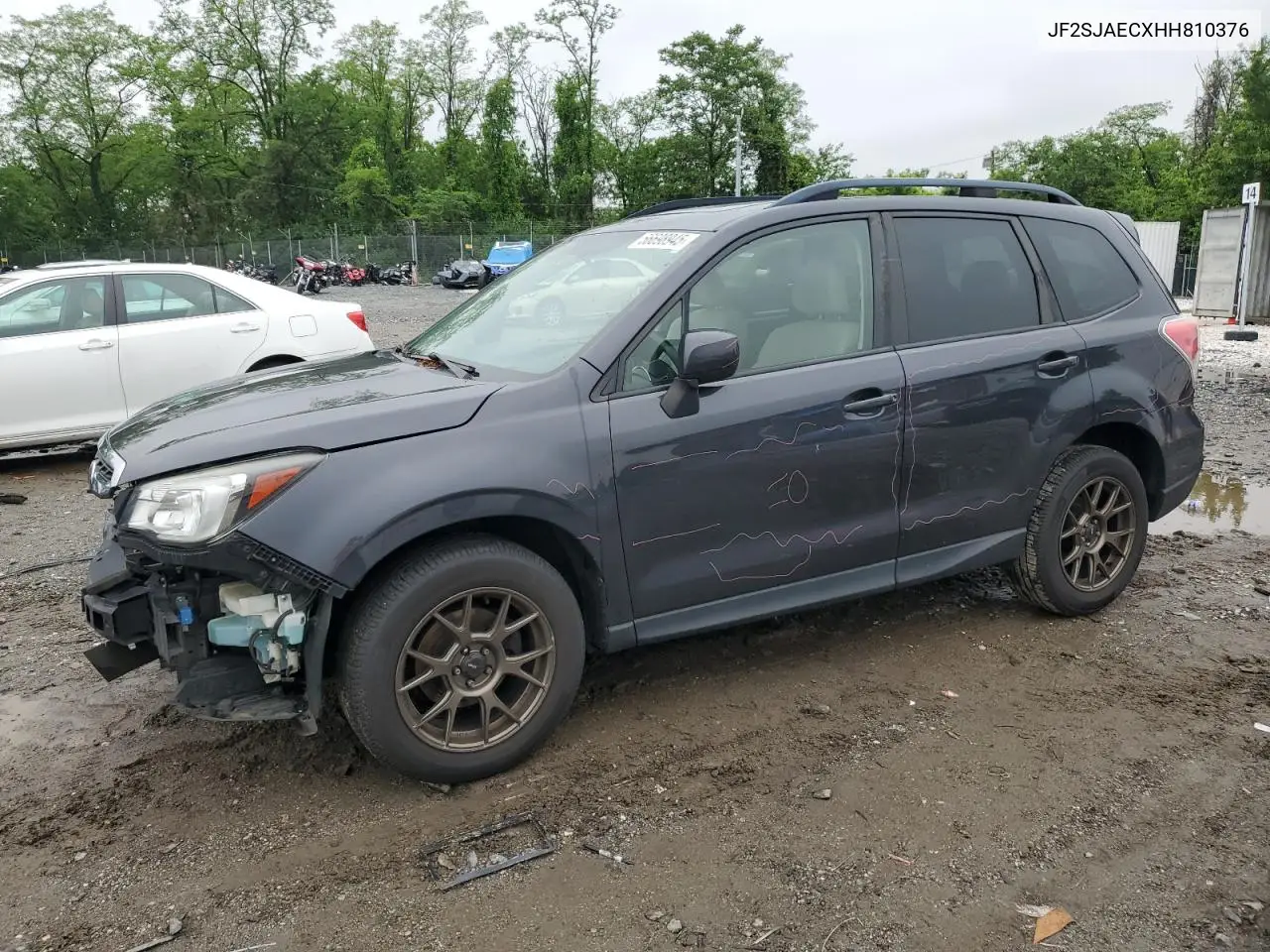 2017 Subaru Forester 2.5I Premium VIN: JF2SJAECXHH810376 Lot: 56698945