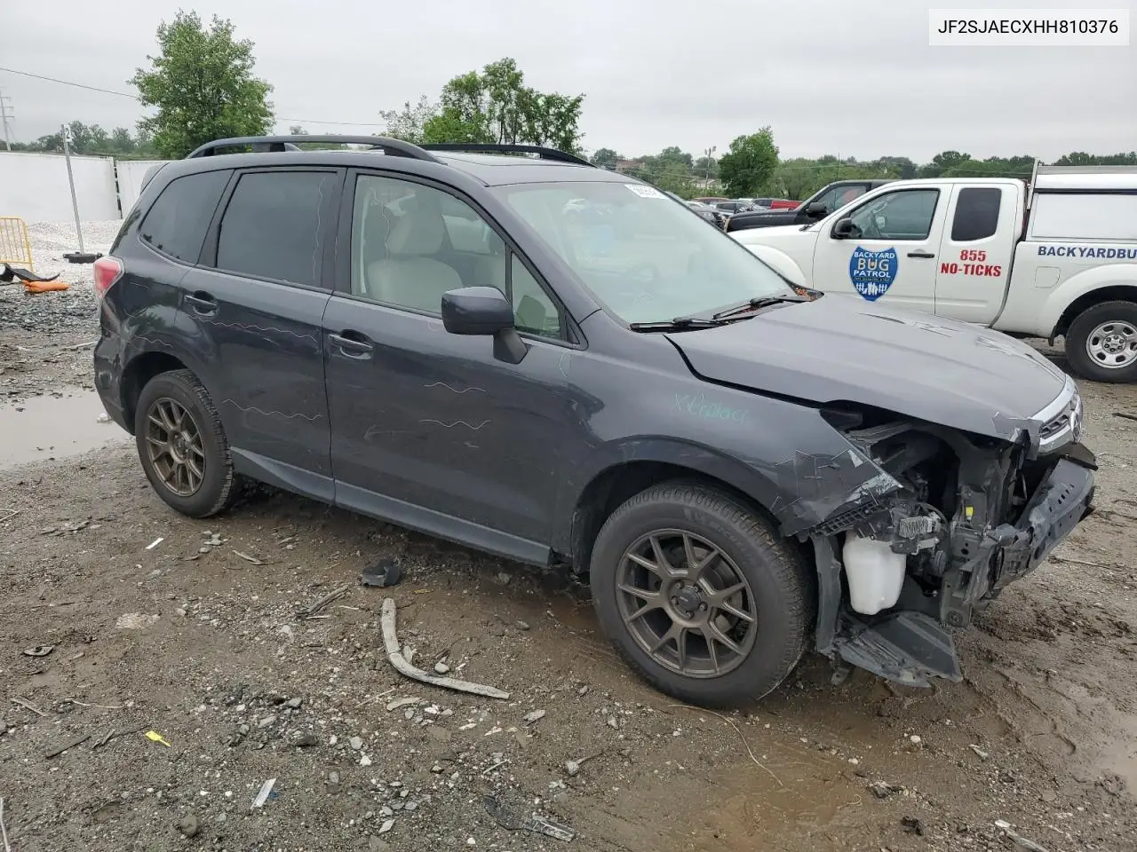 2017 Subaru Forester 2.5I Premium VIN: JF2SJAECXHH810376 Lot: 56698945