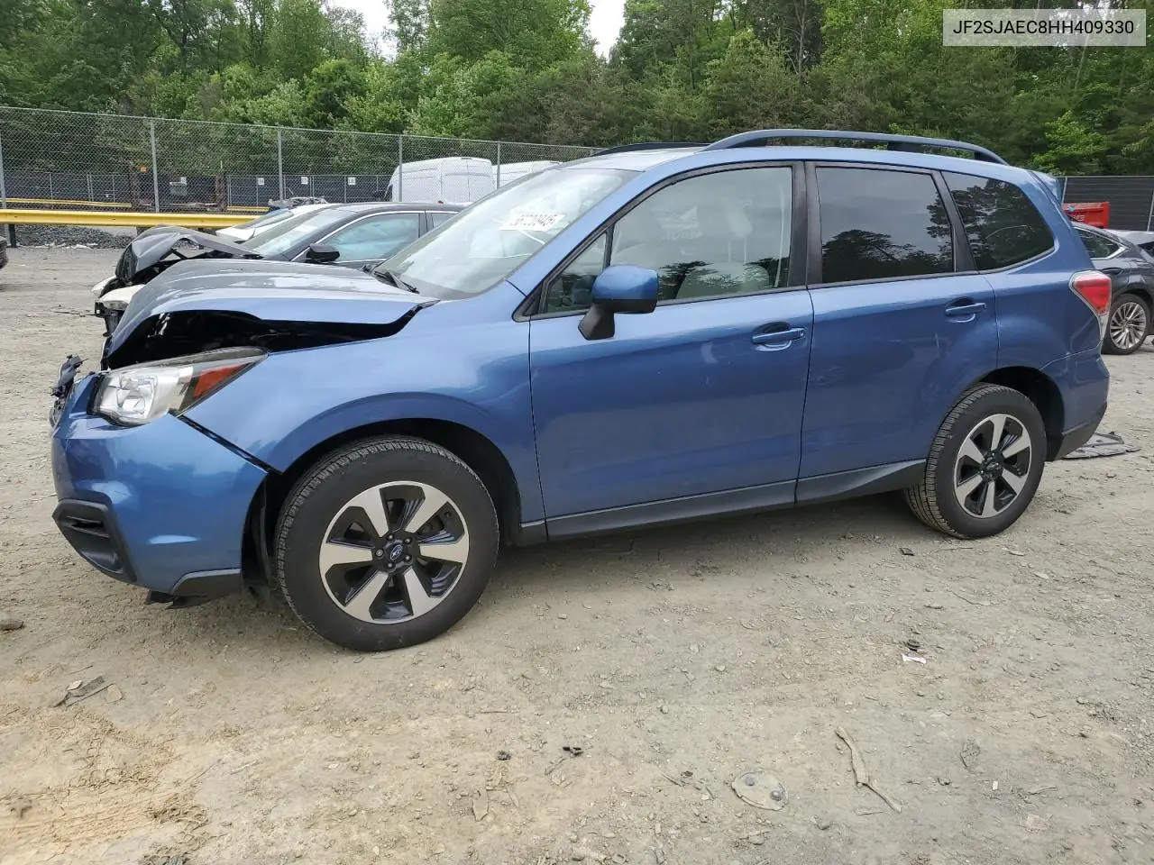 2017 Subaru Forester 2.5I Premium VIN: JF2SJAEC8HH409330 Lot: 56720945