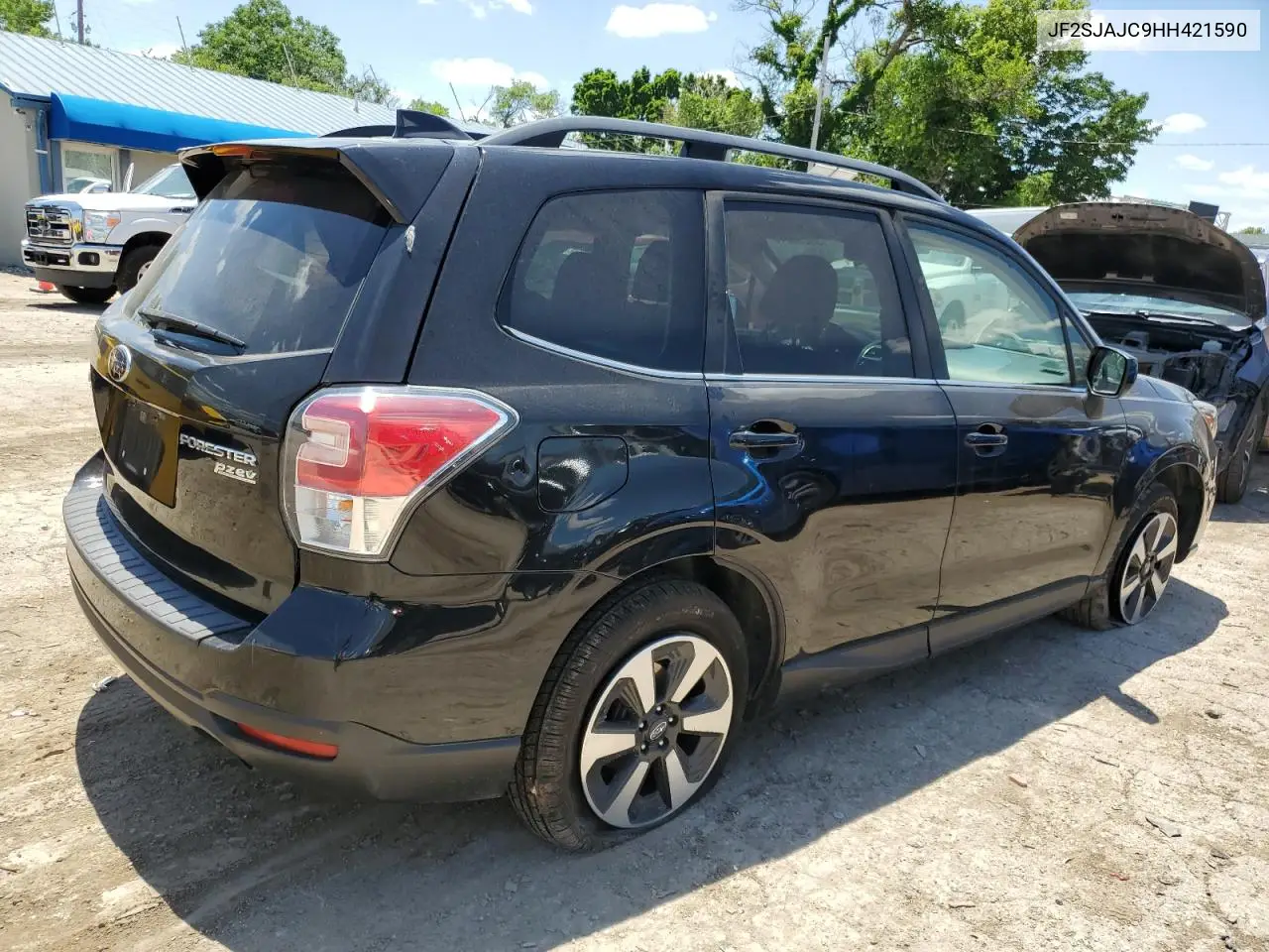 2017 Subaru Forester 2.5I Limited VIN: JF2SJAJC9HH421590 Lot: 59220015