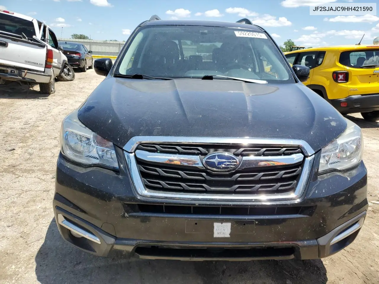 2017 Subaru Forester 2.5I Limited VIN: JF2SJAJC9HH421590 Lot: 59220015