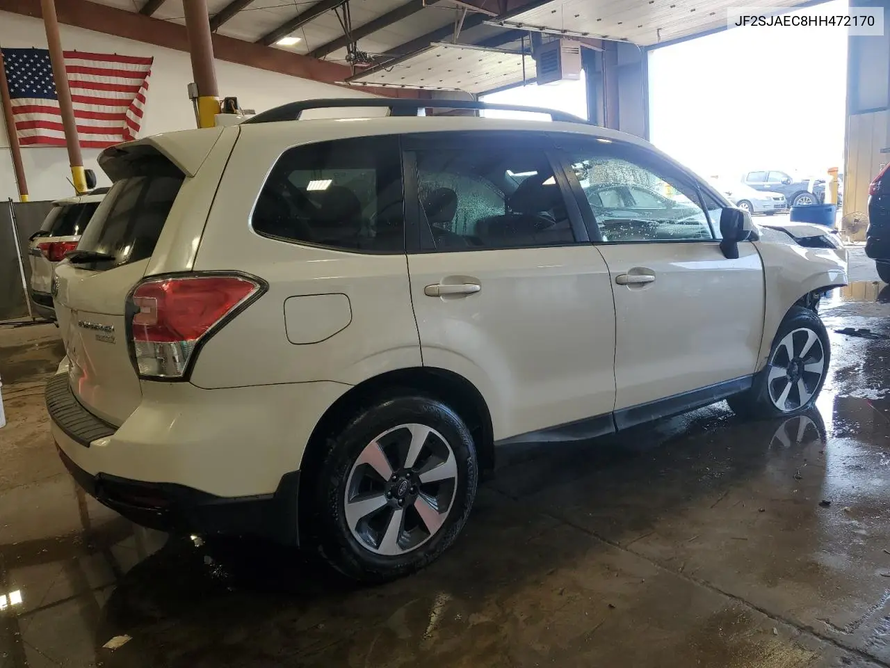 2017 Subaru Forester 2.5I Premium VIN: JF2SJAEC8HH472170 Lot: 59982625