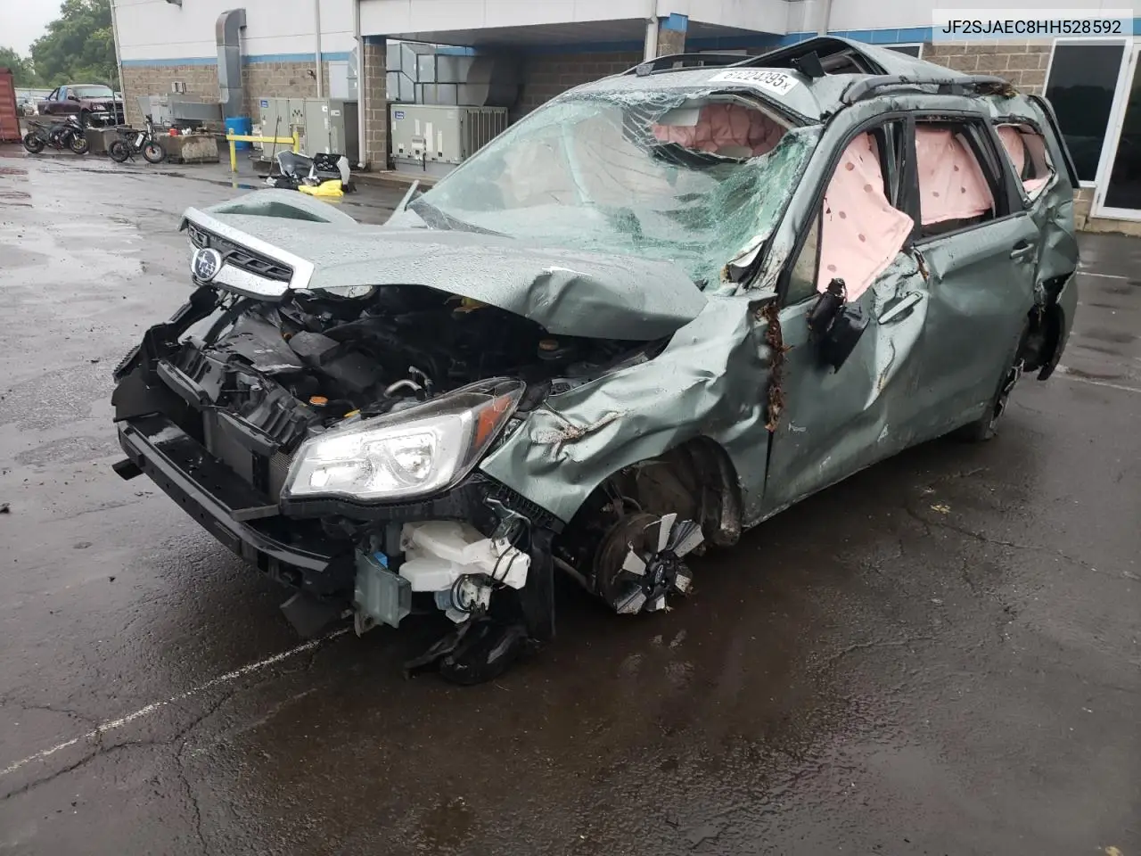 2017 Subaru Forester 2.5I Premium VIN: JF2SJAEC8HH528592 Lot: 61224395