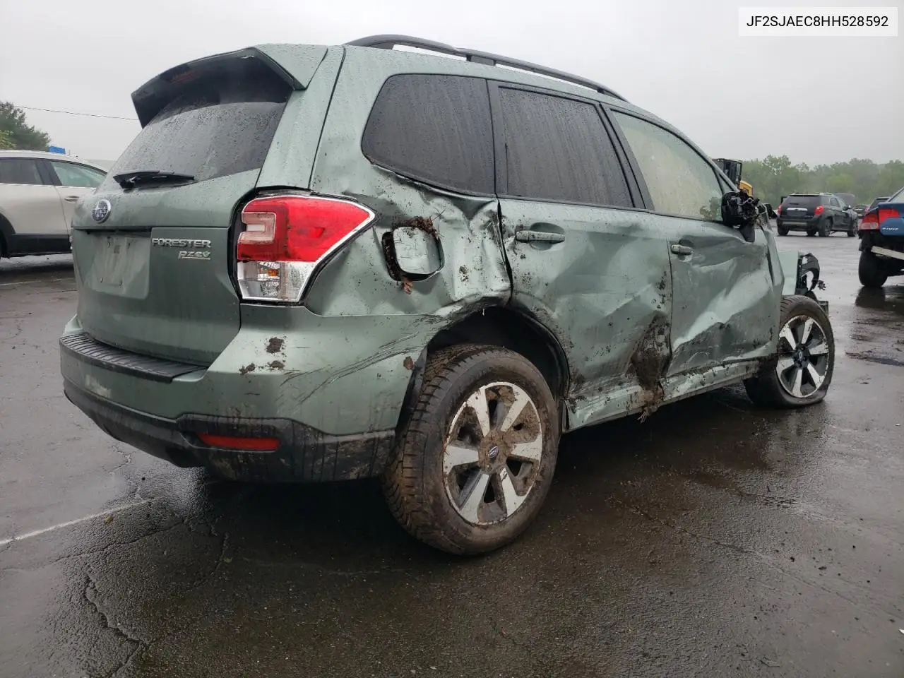 2017 Subaru Forester 2.5I Premium VIN: JF2SJAEC8HH528592 Lot: 61224395
