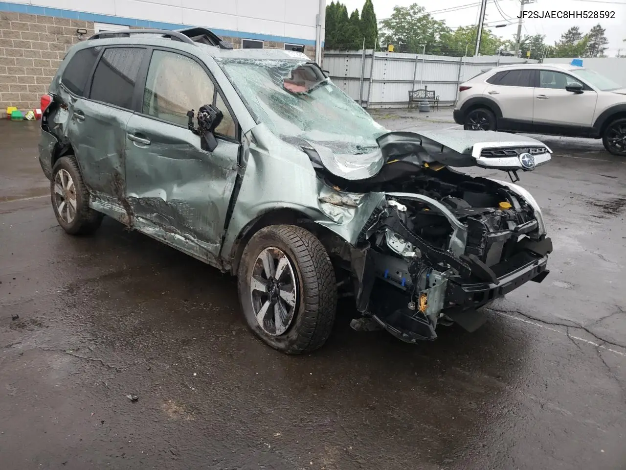 2017 Subaru Forester 2.5I Premium VIN: JF2SJAEC8HH528592 Lot: 61224395