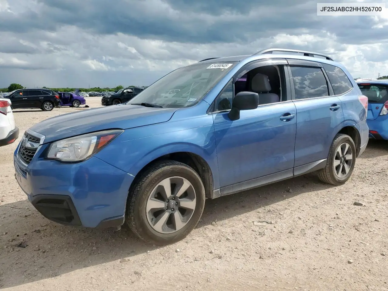 2017 Subaru Forester 2.5I VIN: JF2SJABC2HH526700 Lot: 61456545