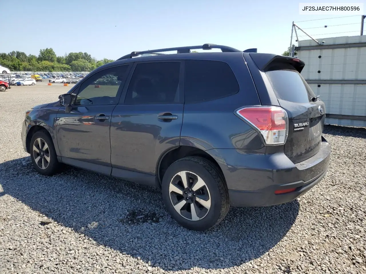 2017 Subaru Forester 2.5I Premium VIN: JF2SJAEC7HH800596 Lot: 61603875