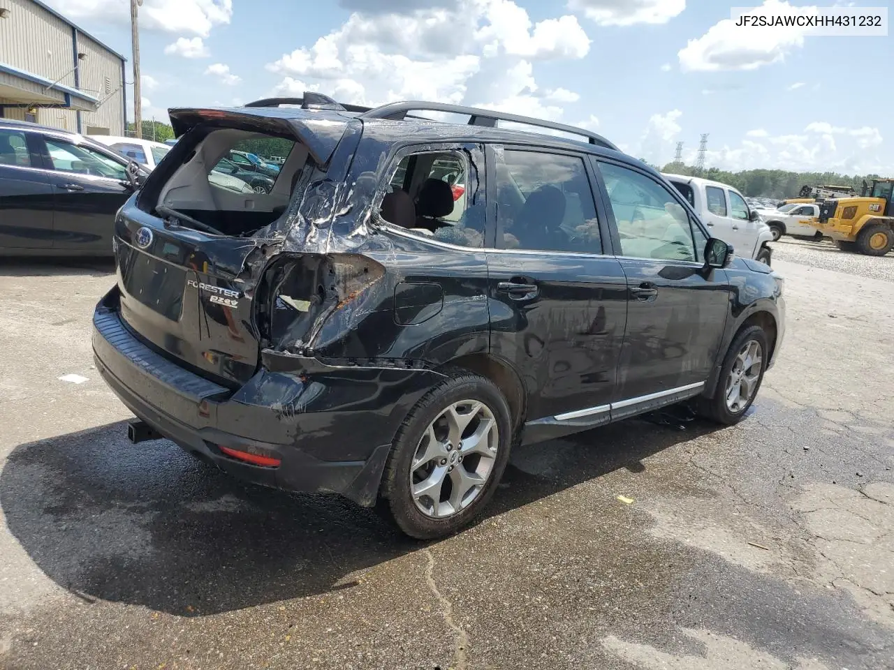 2017 Subaru Forester 2.5I Touring VIN: JF2SJAWCXHH431232 Lot: 61625265