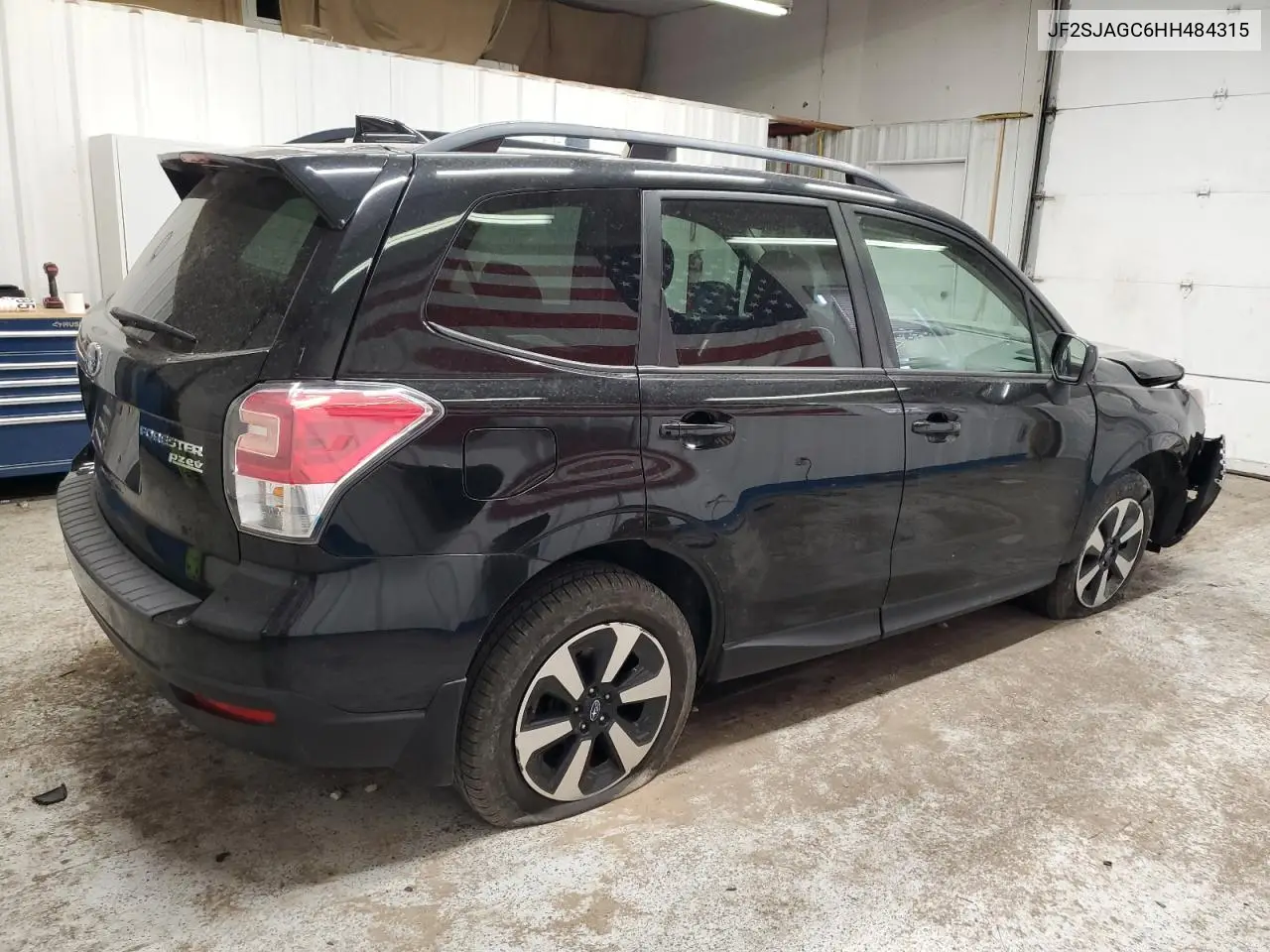 2017 Subaru Forester 2.5I Premium VIN: JF2SJAGC6HH484315 Lot: 61764555