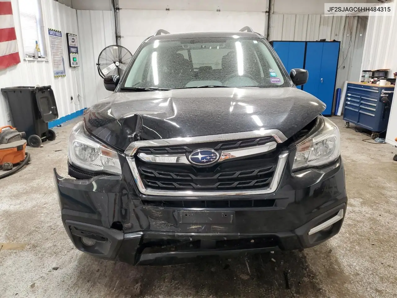 2017 Subaru Forester 2.5I Premium VIN: JF2SJAGC6HH484315 Lot: 61764555