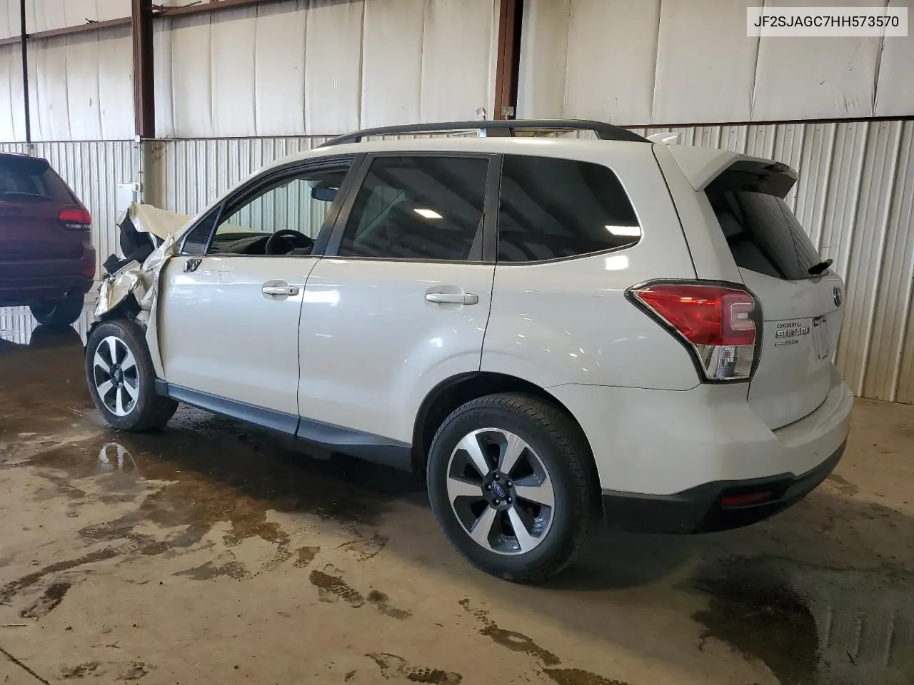 2017 Subaru Forester 2.5I Premium VIN: JF2SJAGC7HH573570 Lot: 62081285