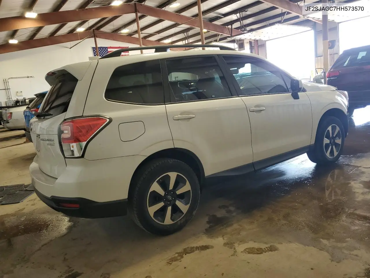2017 Subaru Forester 2.5I Premium VIN: JF2SJAGC7HH573570 Lot: 62081285