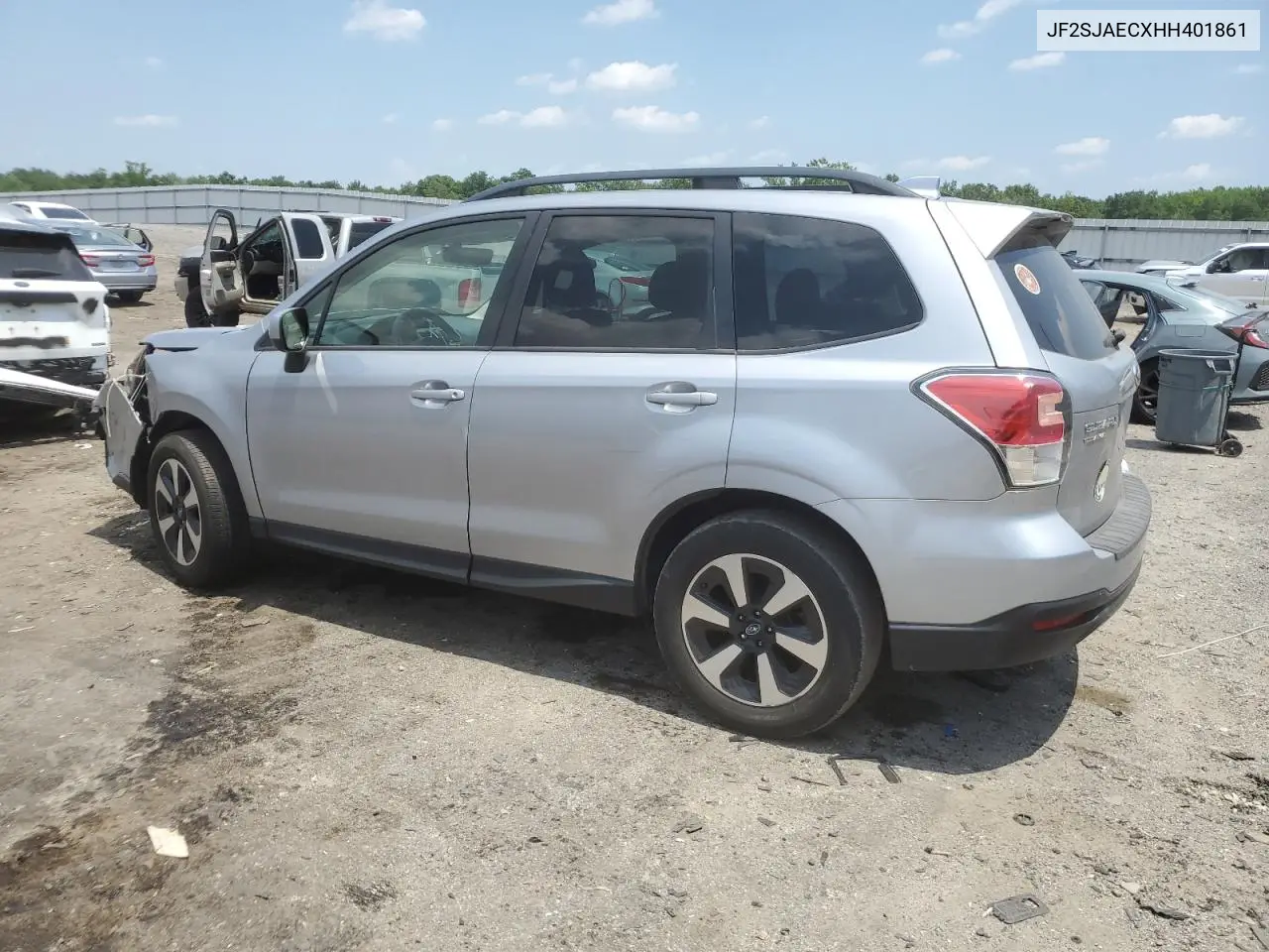 2017 Subaru Forester 2.5I Premium VIN: JF2SJAECXHH401861 Lot: 62258555