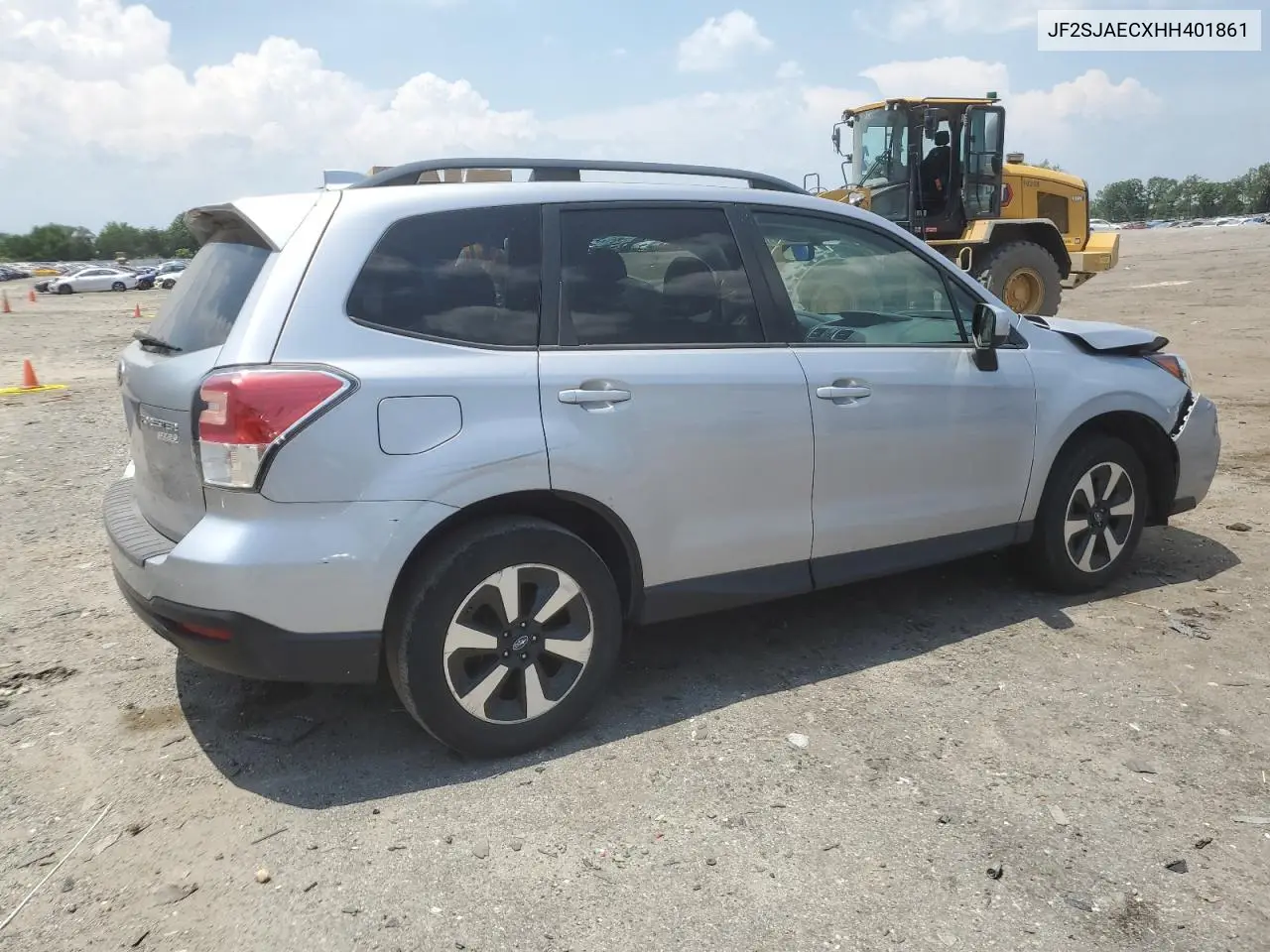 2017 Subaru Forester 2.5I Premium VIN: JF2SJAECXHH401861 Lot: 62258555
