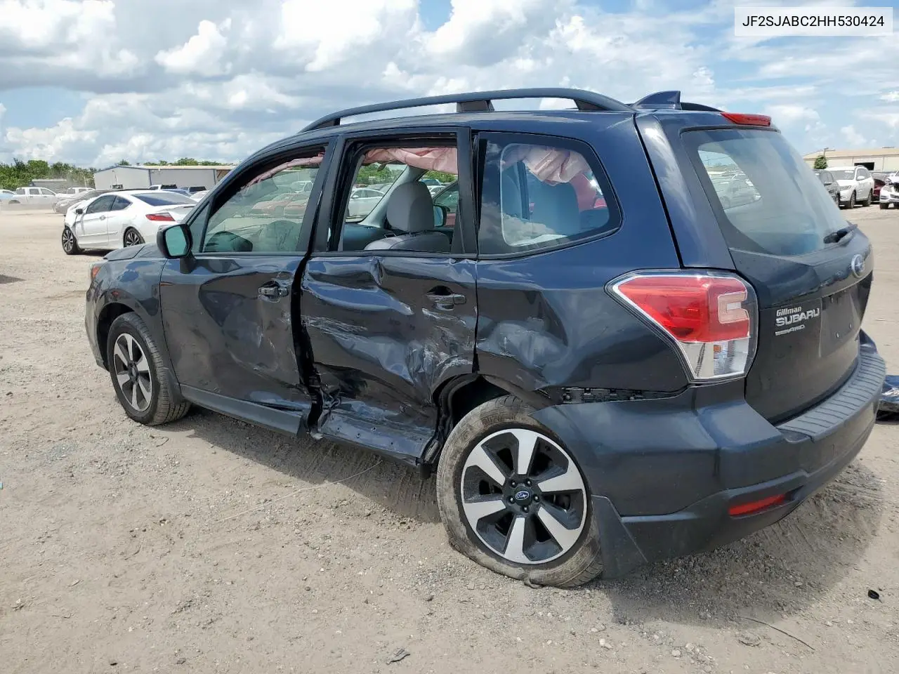 2017 Subaru Forester 2.5I VIN: JF2SJABC2HH530424 Lot: 62299835