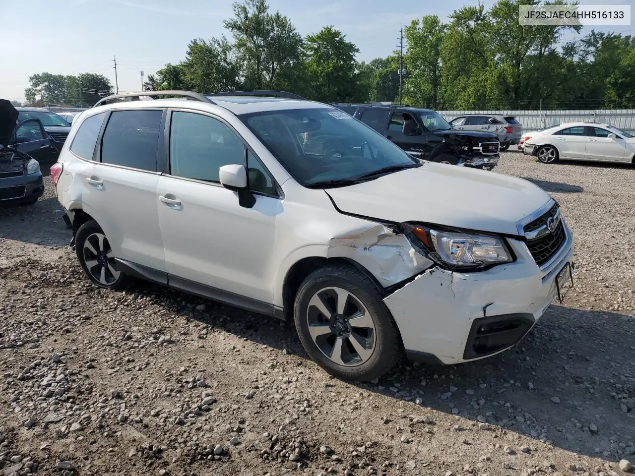 2017 Subaru Forester 2.5I Premium VIN: JF2SJAEC4HH516133 Lot: 62349905