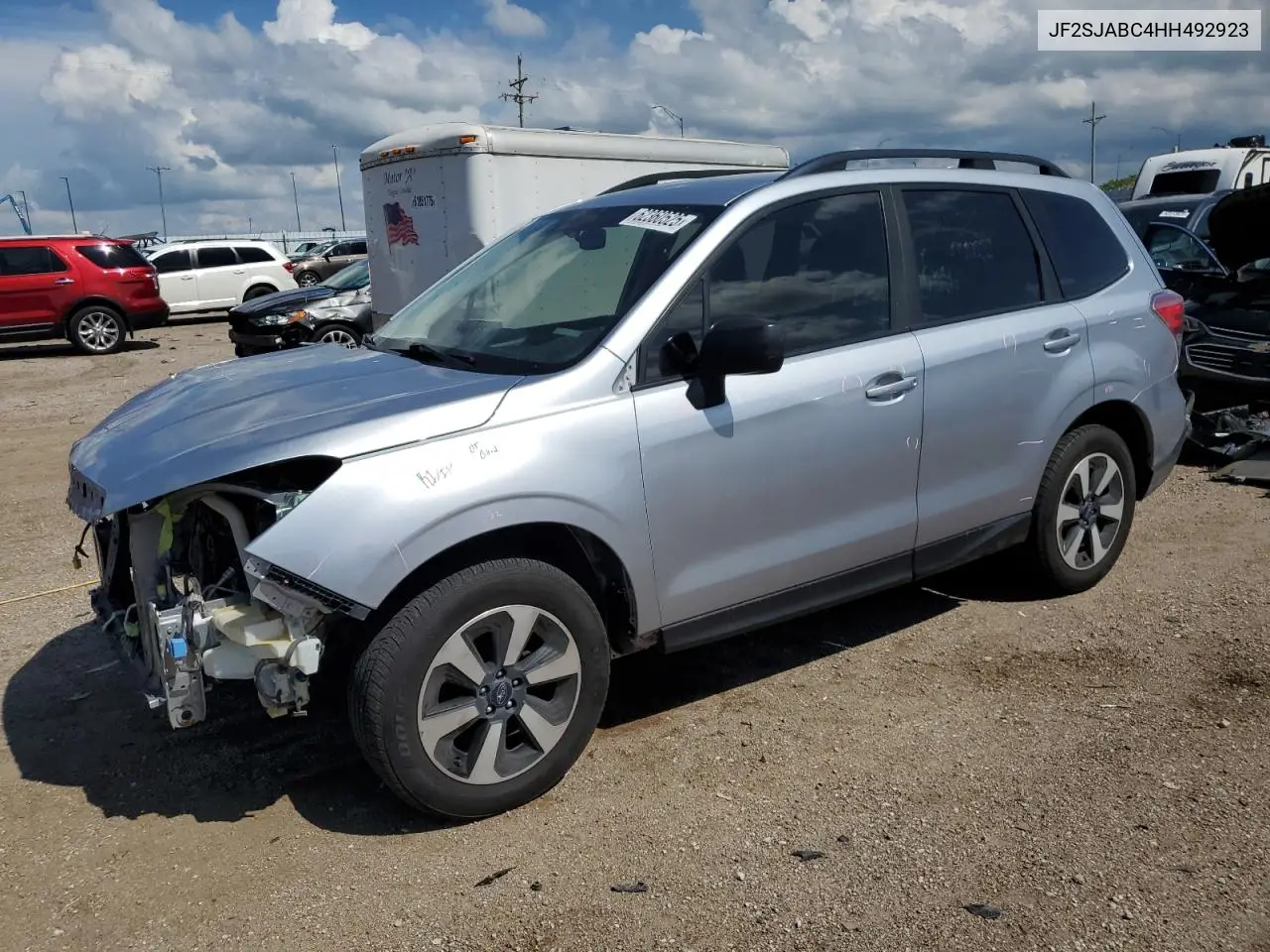 2017 Subaru Forester 2.5I VIN: JF2SJABC4HH492923 Lot: 62360525