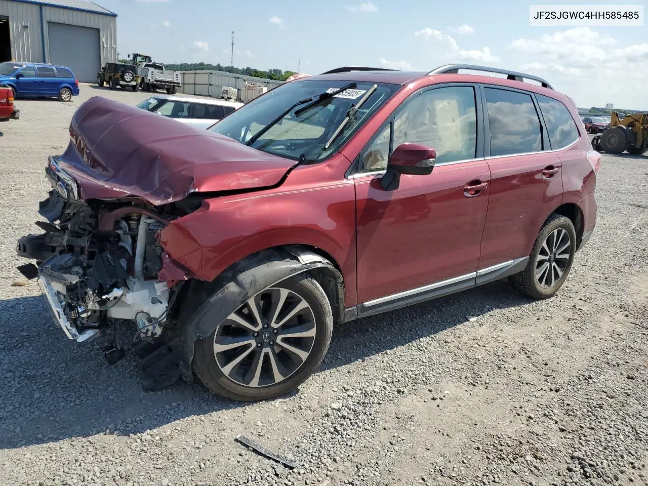 2017 Subaru Forester 2.0Xt Touring VIN: JF2SJGWC4HH585485 Lot: 62485905