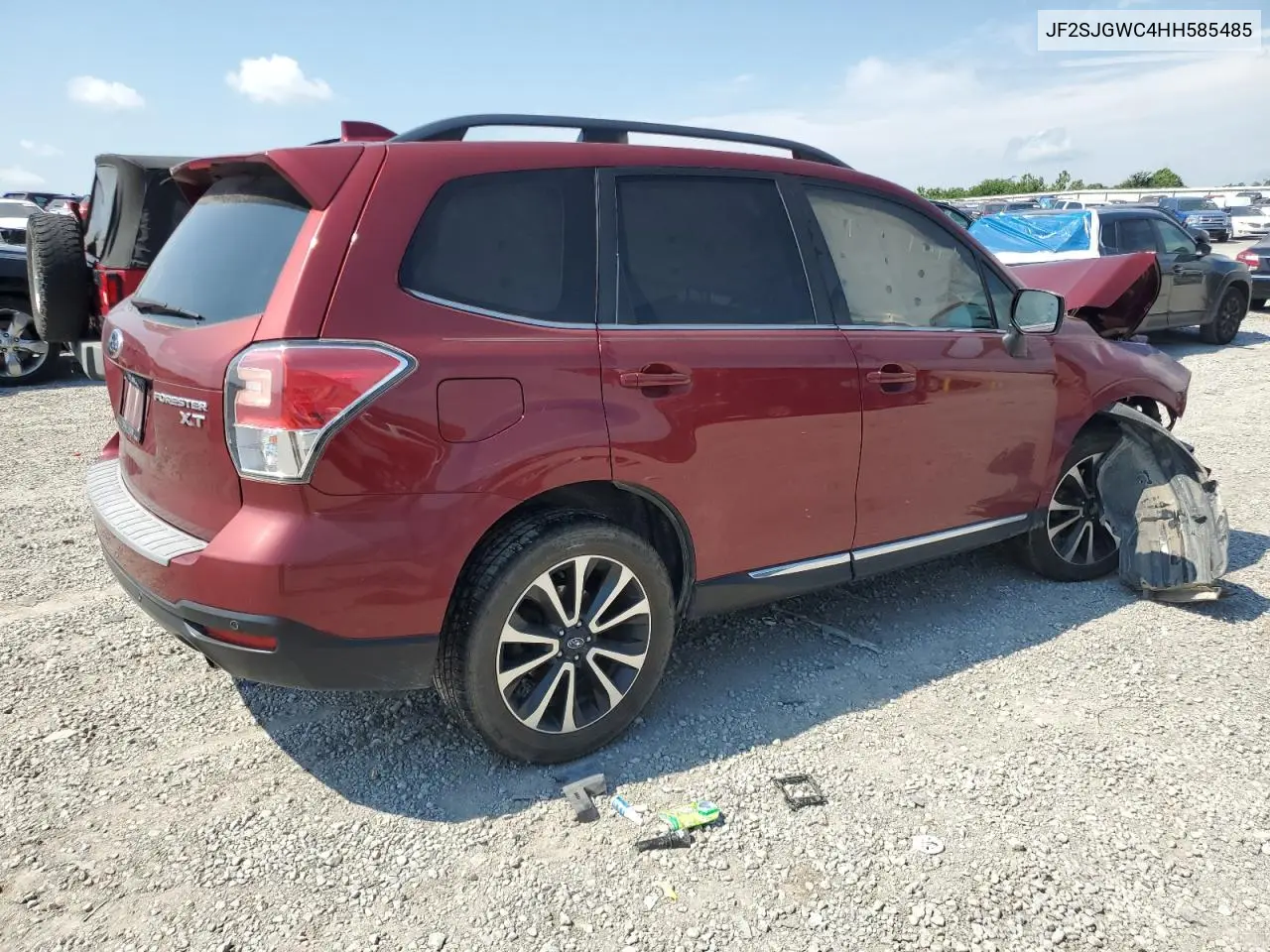 2017 Subaru Forester 2.0Xt Touring VIN: JF2SJGWC4HH585485 Lot: 62485905